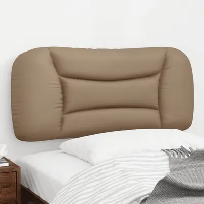 vidaXL Pernă pentru tăblie pat, Hvar, cappuccino, 90 cm, piele artificială
