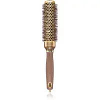 Olivia Garden Expert Blowout Speed Gold&Brown perie rotundă pentru păr 35mm 1 buc