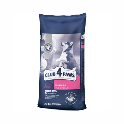 Club 4 Paws Puppy - Hrana uscata premium - Pui - 20kg