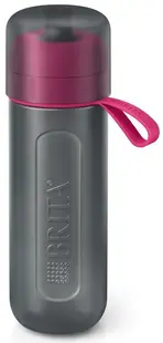 Sticlă filtrantă pentru apă BRITA - Fill&Go Active, 0.6 l, roz