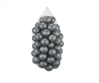 Set 100 bile din plastic PlayCity diametru 6 cm Grey