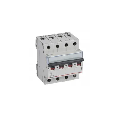 Siguranta automata MCB TX³ 6000 - 4P 400 V~ - 6 A - C curba - prong/pentruk type supply busbars