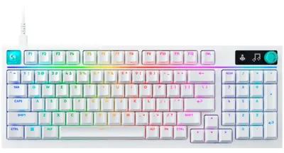 Tastatură mecanică ра Logitech - G316 X 98, Tactile, RGB, alb