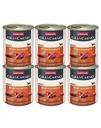 ANIMONDA GranCarno Hrana umeda pentru caini adulti, cu porc 6x800 g
