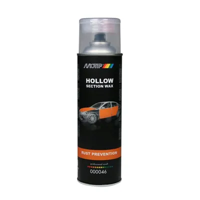 Ceară anticorozivă pentru goluri în caroserie MOTIP, 500ml