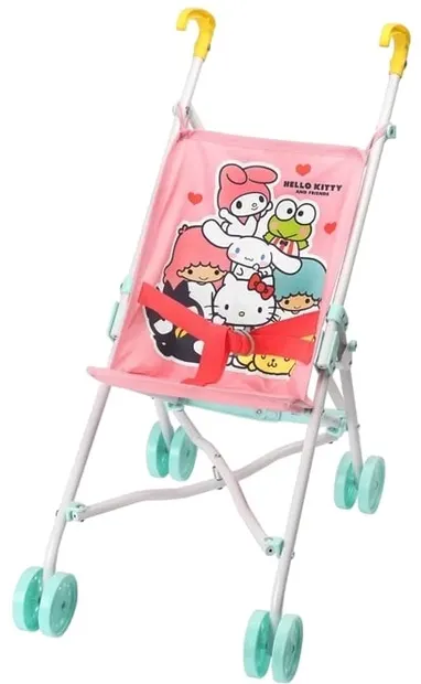 Cărucior pentru păpuși Micki - Hello Kitty