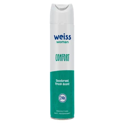 Deodorant antiperspirant femei Weiss Confort, Arom | 200 ml