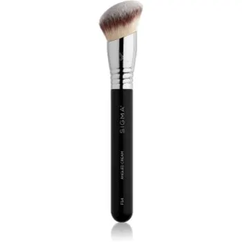 Sigma Beauty Face F54 Angled Cream pensula pentru aplicarea produselor cu consistenta lichida sau cremoasa