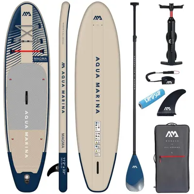 Stand Up Paddle gonflabil AQUA MARINA MAGMA SUP Board cu FLOATTER