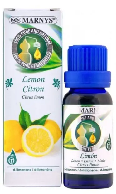 Ulei esențial de lămâie, 15 ml, Marnys
