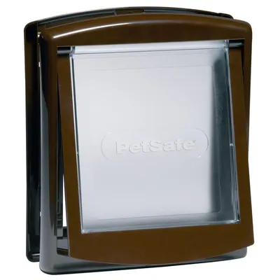 Usa intrare PetSafe StayWell - S - Maro