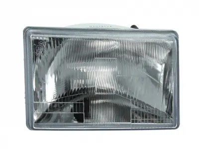 Far dreapta (H4, electric, fundal argintiu, fundal transparent) JEEP GRAND CHEROKEE 1991-1999