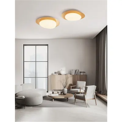 Plafoniera NIMBUS Lemn Color Aluminiu & Acrylic LED 29W 220-240V 2384Lm 3000K IP20 Triac Dimabil