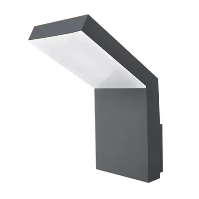Aplica PARK Aluminiu Inchis Gray Acrylic Diffuser, IC Driver Included LED 6 Wat 350Lm 3000K220-240 Volt 50Hz -IP54