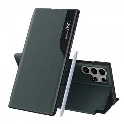 Husa pentru Samsung Galaxy S25 Ultra S938, Techsuit, eFold, Verde