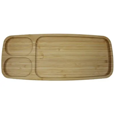 Platou din Bambus, pentru Prezentare si Servire, 39 x 16 x 2 cm, Grunberg