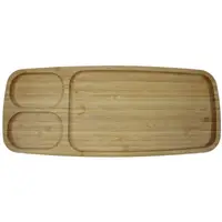 Platou din Bambus, pentru Prezentare si Servire, 39 x 16 x 2 cm, Grunberg