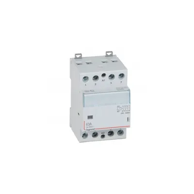 Contactor tip CX³ - cu 230 V~ coll - 4P 400 V~ - 63 A - 4 N/O