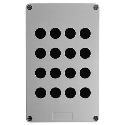 Cutie Goala Pentru Butoane - Xap-A - Plastic - 16 Gauri In 4 Coloane
