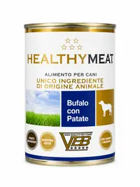 Conserva pentru caini Healthy Meal Monoproteic cu bivol 400 gr