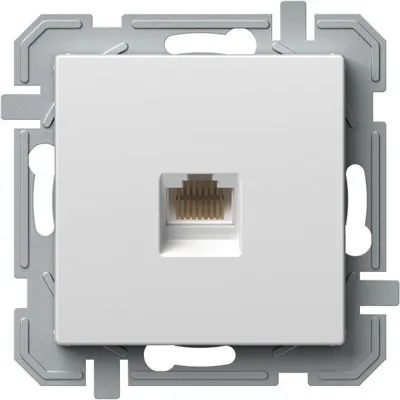 Logiq Priza Date 1P RJ45 CAT5e Alb, TEM Modul TEM-KQ37PWXO-U
