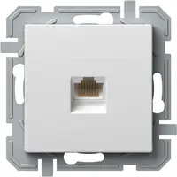 Logiq Priza Date 1P RJ45 CAT5e Alb, TEM Modul TEM-KQ37PWXO-U