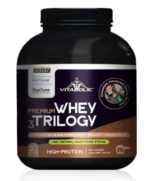 Premium Whey Trilogy Ciocolata, 2kg, Vitabolic