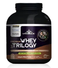 Premium Whey Trilogy Ciocolata, 2kg, Vitabolic