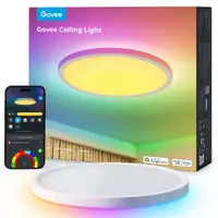Plafonieră inteligentă Govee - H80A1C01, 30 cm, RGBICWW, reglabilă