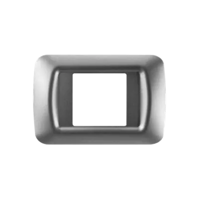 Placa ornament TOP SYSTEM - tehnopolimer gloss finish - 2 module- METALLIC TITANIUM - SYSTEM