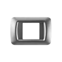 Placa ornament TOP SYSTEM - tehnopolimer gloss finish - 2 module- METALLIC TITANIUM - SYSTEM