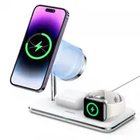 Incarcator Retea Wireless UGREEN CD278 3in1, 25W, 1.67A, Alb