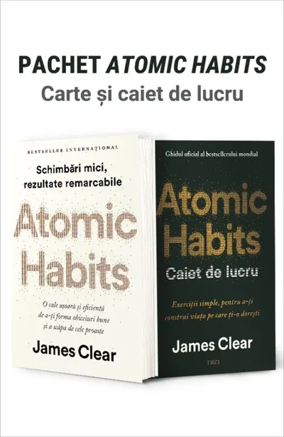 Pachet Atomic Habits. Atomic Habits/ Atomic Habits. Caiet de lucru