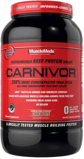 Carnivor Beef Protein, ciocolată, 908 g, Muscle Meds