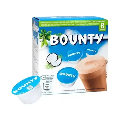 Capsule compatibile Nescafe Dolce Gusto ciocolata calda Bounty, 8 capsule,120g Engros