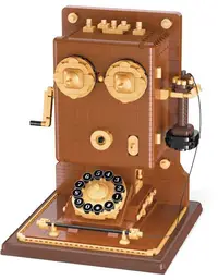 Constructor pentru copii KOCO - Telefon retro, 1882 piese