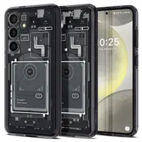 Husa pentru Samsung Galaxy S24 S921, Spigen, Ultra Hybrid Zero One, Neagra Mata ACS07350