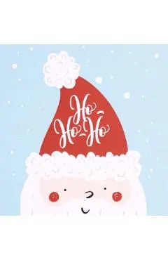 Felicitare cadou amuzant de Craciun: Hohoho!