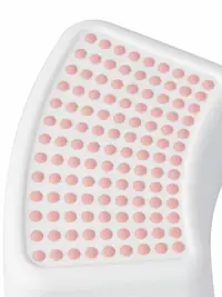 Treapta inaltatoare copii Colibro Step One cu suprafata si baza antialunecare, 37 x 25 x 14 cm, cm Crystal Pink