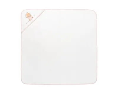 Prosop cu gluga Kikkaboo 90x 90 cm Dream Big Pink