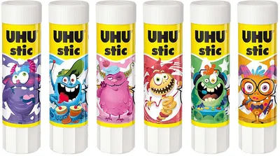Lipici uscat Uhu - Monster, 8.2 g, sortiment