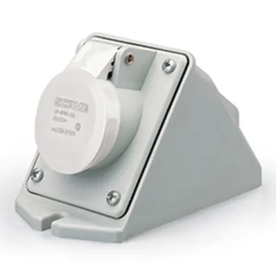 Priza aparentan16A 2P 12h 40-50V 50Hz 60Hz terminal cu surub