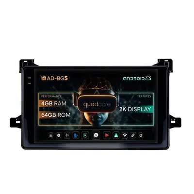 Navigatie 2K Toyota Prius (2015+), Android, S-Quadcore 4GB RAM + 64GB ROM, 9.5 Inch - AD-BGS90042K+AD-BGRKIT097