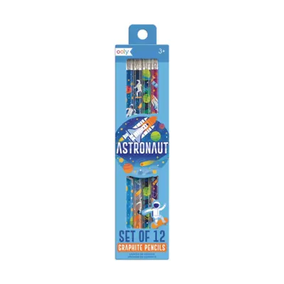 Creioane grafit HB Astronaut- Set de 12