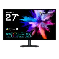 Monitor Gaming GIGABYTE GO27Q24G, 27", 2560 x 1440 pixeli, Black, 2 ani Garantie
