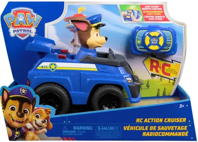 Mașină radiocomandată Spin Master Paw Patrol - Camionul de poliție al lui Chase