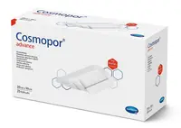 Plasture steril cu corp absorbant si margini autoadezive, 20x10 cm, 25 plasturi, Cosmopor