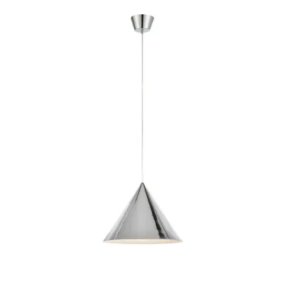Lustră argintie din metal cu abajur din metal ø 37,5 cm Tip – Markslöjd