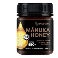 Miere de Manuka MGO 850+ UMF 20+ naturala din Noua Zeelanda, 250g, Melora