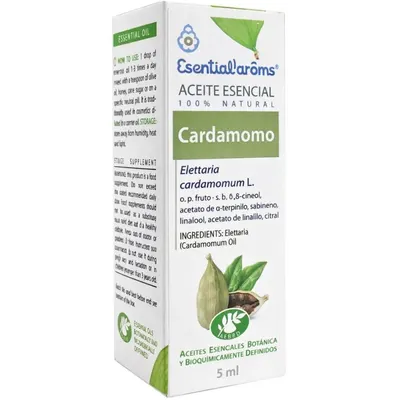 Ulei Esential de Cardamom, Uz Intern, Esential'aroms, 5 ml